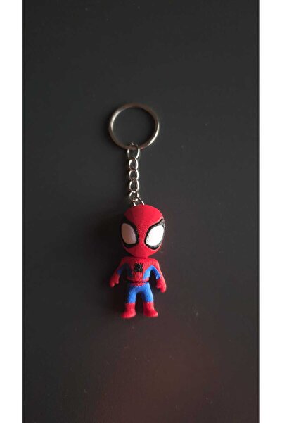 Corvus kolye&bileklik 3D Spiderman Moving Keychain