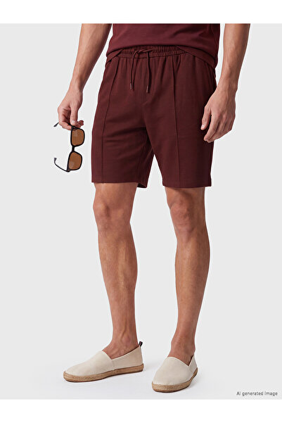 LC Waikiki Trendlucky Regular Fit Men's Shorts with Difference in Color