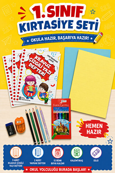 Ata Yayıncılık 1. Classroom Stationery Set 7