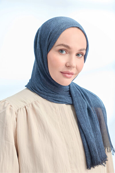 ARMANDA Organic Touch Viscose Shawl- 3601-914 Dark Indigo
