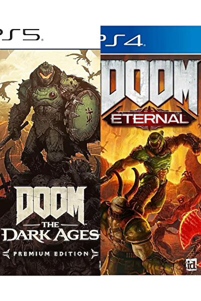 Genel Markalar Doom The Dark Ages + Doom Eternal PS4 PS5 Dijital Oyun Paketi
