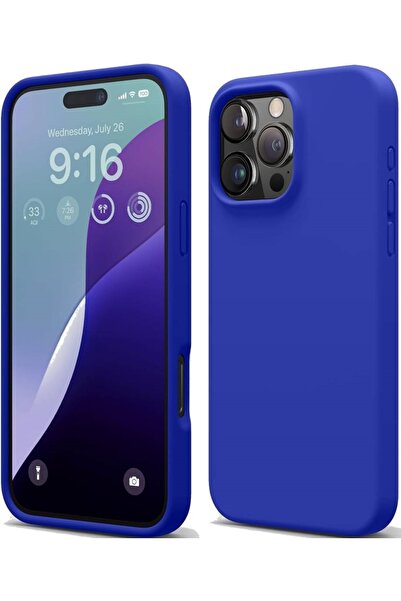 Elago Θήκη Apple iPhone 16 Pro Max - Silicone Case Premium Σιλικόνης - Cobalt...
