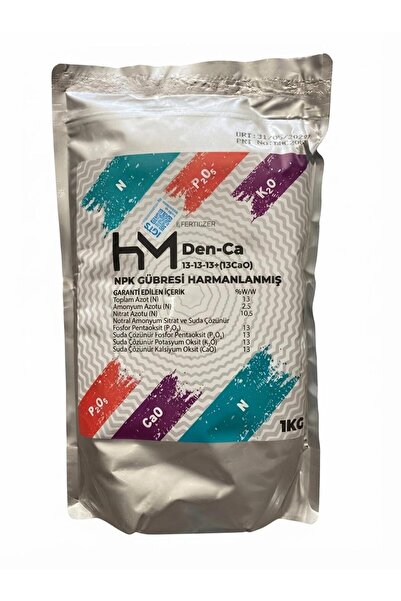HM DEN-CA 13.13.13+13(CaO) NPK GÜBRESİ HARMANLANMIŞ 1 KG