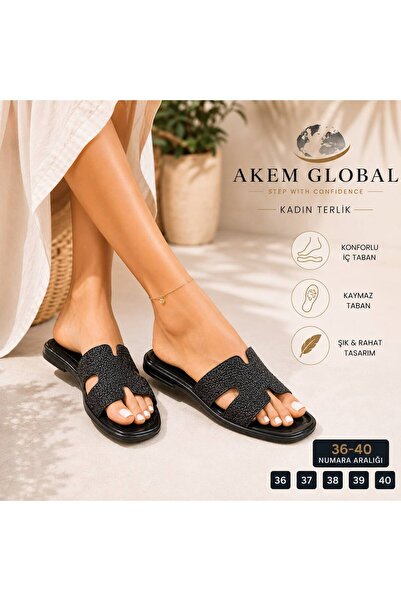 KADIN TERLİK RAHAT GÜNLÜK EV TERLİĞİ H MODEL