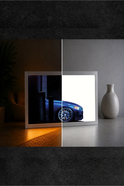 ZARK garage Masă luminoasă LED BMW Night Drive – Masă decorativă și lampă de ...