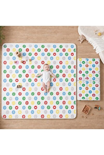 GENERAL Dhp Tech Foldable Baby Play Mat, Reversible Floor Mat 200X180X1Cm, Wa...