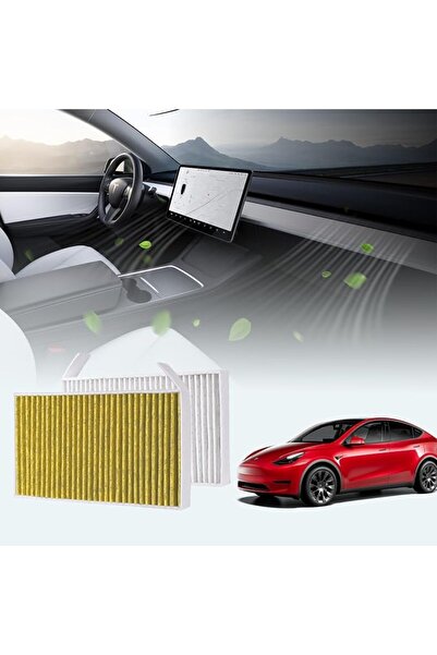 GENERAL Air Filter for Tesla Model Y Model 3 Model Y 2016-2023, with Carbon C...