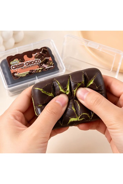 vattara Squishy Çıtır Çikolata Crıspy Bitter Sukuşi Yeni Seri Karışık Renk Ol...