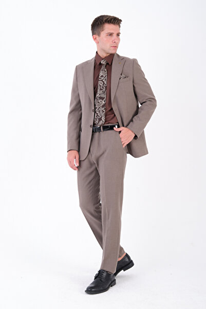 The Tailor Classics Мъжки костюм - Мъжко сако и панталон, стилен, с 2 копчета