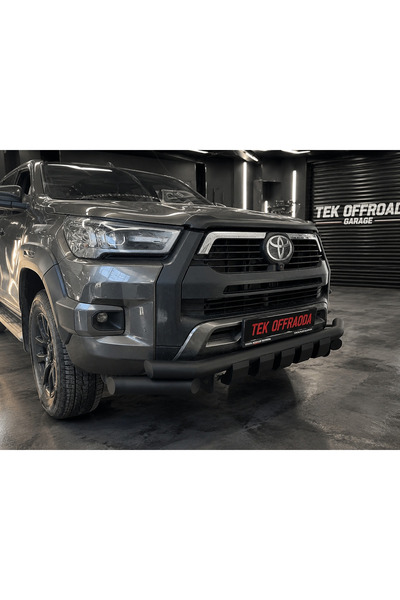 TEK OFFROAD GARAGE TOYOTA HİLUX 2015+ ÖN KORUMA DEMİRİ ŞHARK MODEL