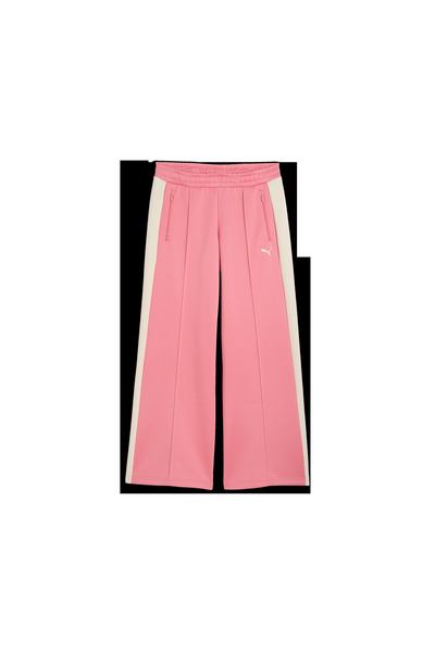 Puma T7 Low Rise Track Pants Kadın Pembe Eşofman Altı