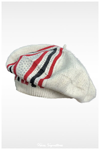 PIECE SIGNATURE Stoned Painter Beret for Women