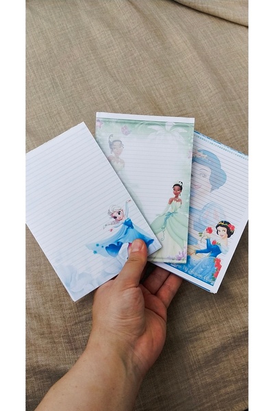 SaHi Craft Çizgi Film Karakterli Notepad 3 Adet a6 (10*15)Boyutunda 50 sayfa