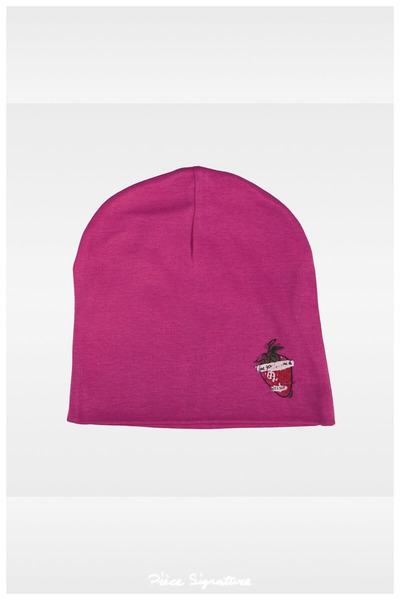PIECE SIGNATURE 100% Cotton Children's Combed Cotton Beret (For Girls) (5-9 Y...