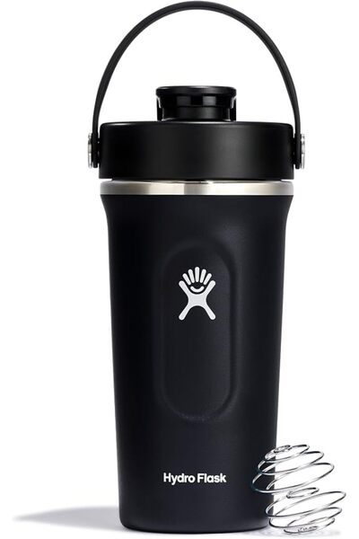 Hydro Flask هايدرو فلاسك زجاجة شيكر معزولة سعة 24 اونصة، لون ازرق نيلي