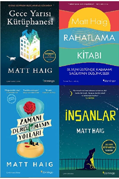 Domingo Yayınevi Gece Yarısı Kütüphanesi - Rahatlama Kitabı - Zamanı Durdurma...