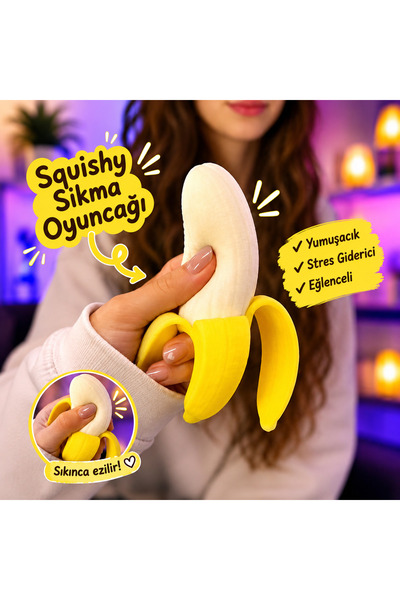 Genel Markalar Muz Squishy