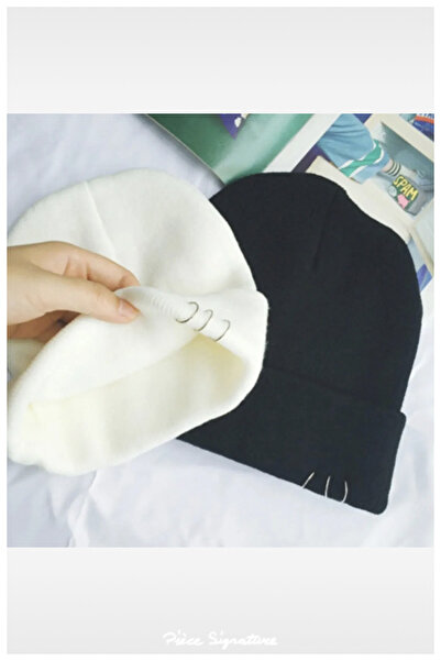 PIECE SIGNATURE K-pop Style Knitted Beanie