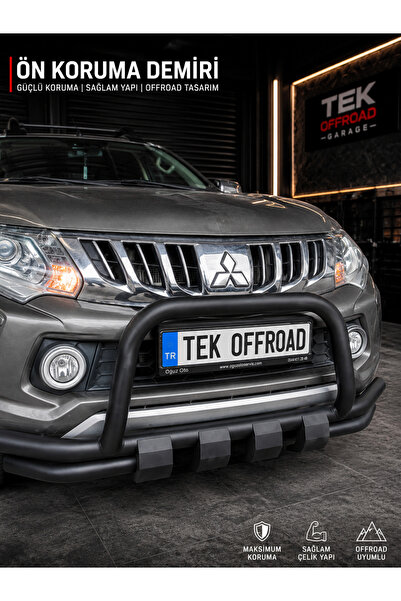 TEK OFFROAD GARAGE L200 2007-2019 DOUBLE ÖN KORUMA DEMİRİ