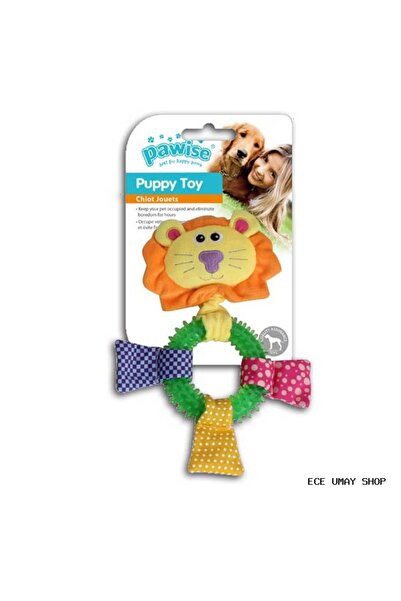 Pawise Ece-Umay Puppy Ring Lion Toy (222449) 26 cm