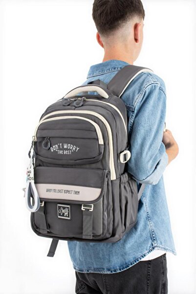 Baginn Ventis Unisex School Bag Middle School High School Backpack 43*30 cm W...