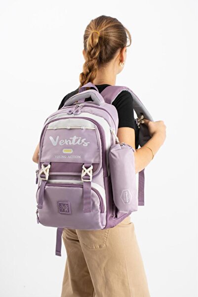 Baginn Ventis Unisex Set of 2 School Bags High School Middle School Backpack ...