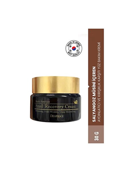 koreurunleri DeoproceKore Snail Recovery Onarıcı Salyangoz Kremi 30 g