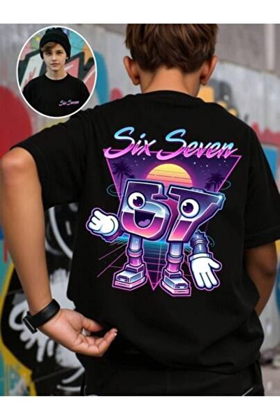barsdepo Six Seven Printed T-Shirt, Premium Quality Unisex Children's / Adult's