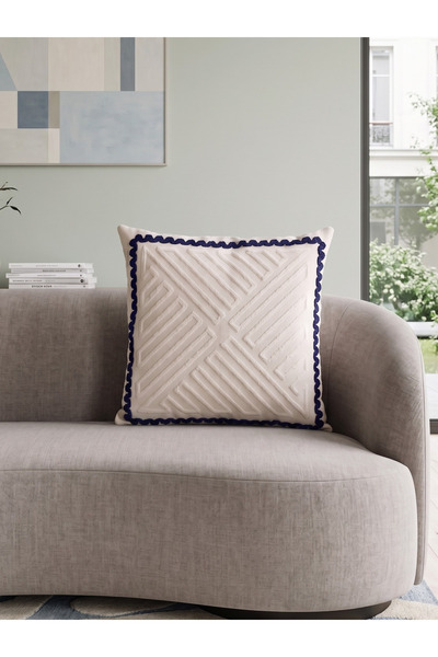 nunuteks evinizi renklendirin Bohemian Style Punch Embroidered Throw Pillow C...