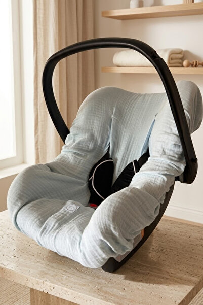 Joyous Mom Kids Muslin Stroller Cover, Baby Stroller Cover, 100% Cotton