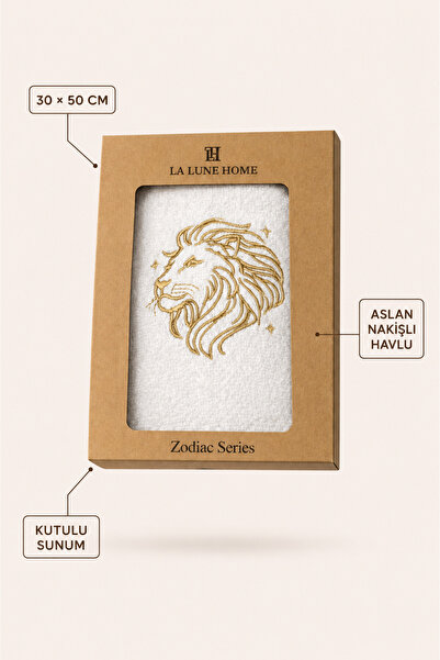 la lune home 30X50 cm Zodiac Embroidered Boxed Towel – 100% Cotton Gift Hand ...