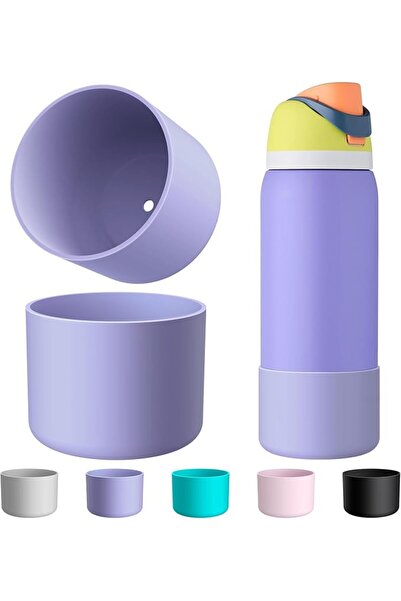 GENERAL Silicone Water Bottle Bottom Cover Anti-Slip Shock Absorption Base Pa...