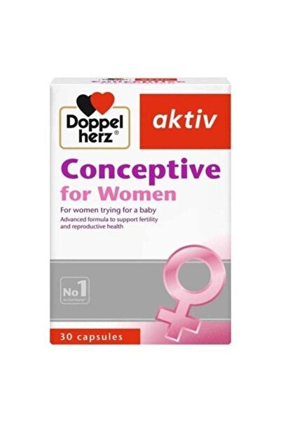 Doppelher Doppelherz Conceptive for Women Fertility Support Capsules, 30 Count