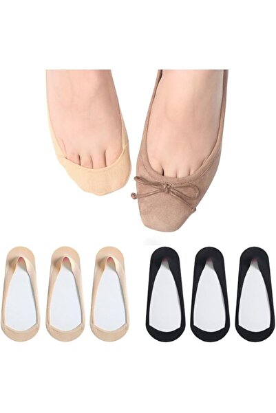 GENERAL Thin Hidden Socks for Women with Cushioned Lining and Arch Support, N...