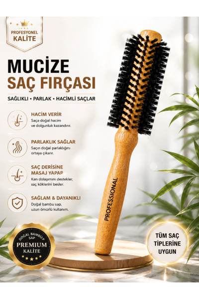 SheMask Fön Tarağı Profesyonel Tarak Mucizevi Tarak Saç Fırçası Saç Şekillend...