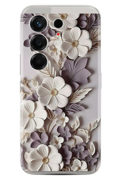 TECNO Camon 50 4G (CN5) Uyumlu Kılıf Silikon Kamera Korumalı Desenli Kapak Na...