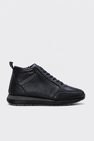FAST STEP Genuine Leather and Fur Men's Sports Boots 856Kma736