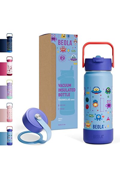 GENERAL 18/8 Stainless Steel Water Bottle, Double Wall Insulated Thermal Bott...