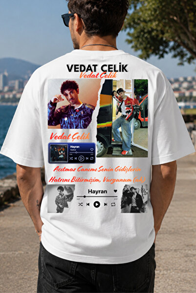 shidumanlar Radikal Vedat Çelik Kaya Unisex Bay/ Tişört – Özel Tasarım Baskıl...