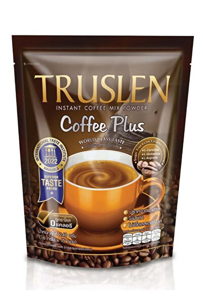 Truslen Coffee Plus – Premium Sugar-Free Coffee Mix, 15 Sachets (240 g)