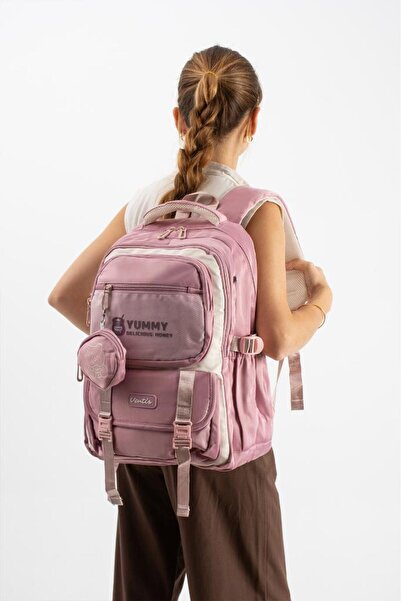 Baginn Ventis Unisex School Bag Middle School High School Backpack with Walle...