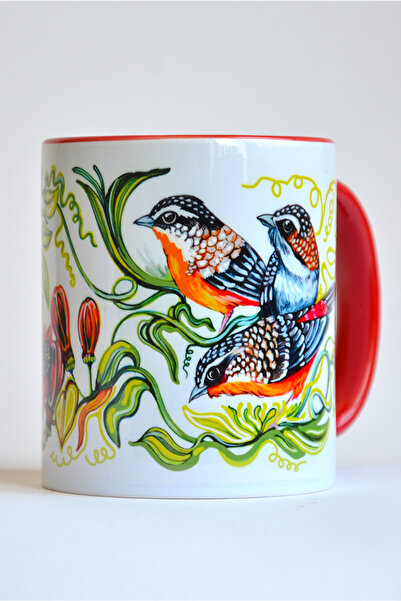 ÖZEL TASARIM HEDİYELİK | EL ÇİZİMİ MUG BARDAK | 330ml