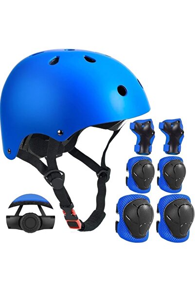 GENERAL Kids Safety Helmet and Protective Gear Set, Protective Helmet with Kn...