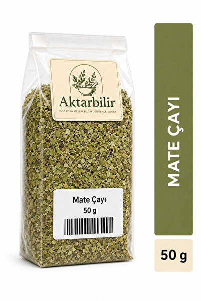 Aktarbilir Mate Çayı 50 g - Yerba Mate Kurutulmuş Mate Yaprağı