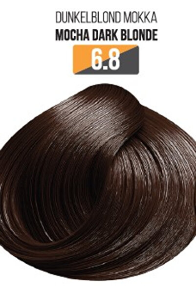 Evoque Vopsea de păr profesională fără amoniac SUA, Nuanța 6.8 BLOND ÎNCHIS M...