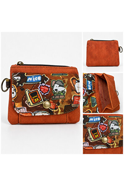 Street Bag Novčanik sa šarom psa i više džepova, za svakodnevna putovanja, je...