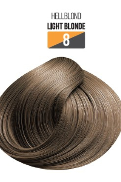 Evoque Vopsea de păr profesională fără amoniac SUA, Nuanța 8 Blond Deschis - ...