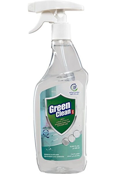 Green Clean Kitchen Disinfectant Spray – Food-Safe Formula, Fragrance & Dye-F...