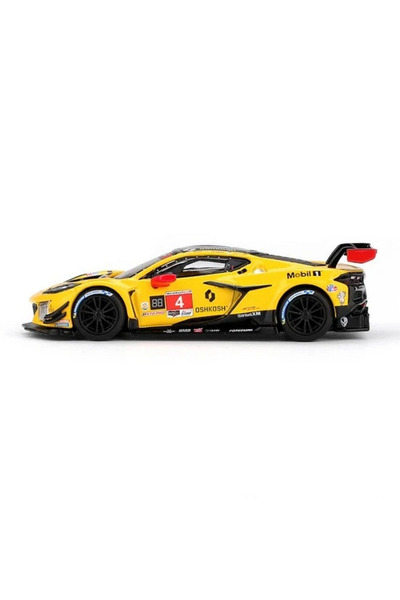 NW NessiWorld نموذج سيارة بمقياس 1/64 Z06 GT3.R # سيارة كورفيت السباقية من بر...