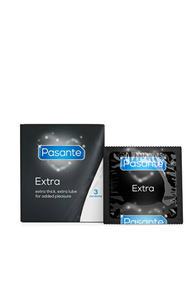 PASANTE Prezervative Extra 3 bucăți